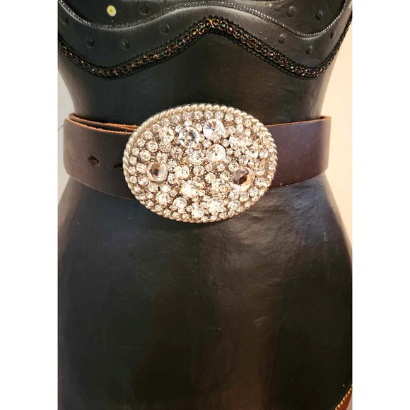 Douglas Cloutier Brown Leather Belt 4\